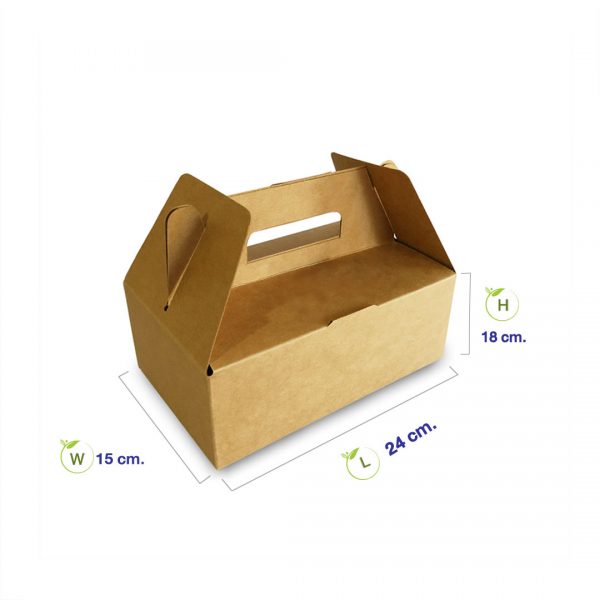 กล่องกระดาษคราฟท์-มีหูหิ้ว-dimension