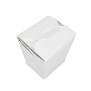 กล่องกระดาษใส่อาหาร To go ทรงสูง หูเกี่ยว 16 ออนซ์4