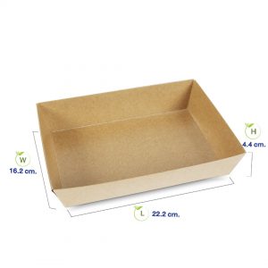 กล่องใส่ขนม-กล่องซูชิ-กล่องเบเกอรี่-ขนาด-1300-ml-dimension1