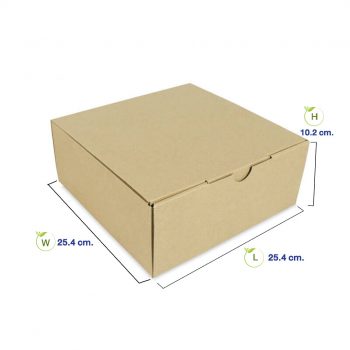 กล่องใส่อาหาร-10-นิ้ว-(Size-S)-dimemsion