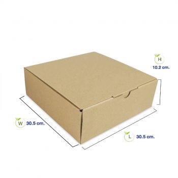 กล่องใส่อาหาร-12-นิ้ว-(Size-M)-dimension