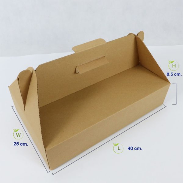 กล่องไดคัท-มีหูหิ้ว-(Size-L)-dimension