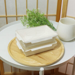 กล่องไฮบริด-กล่องกระดาษสีขาวใส่อาหาร-ฝาใส-25-oz--700-มล.(S)