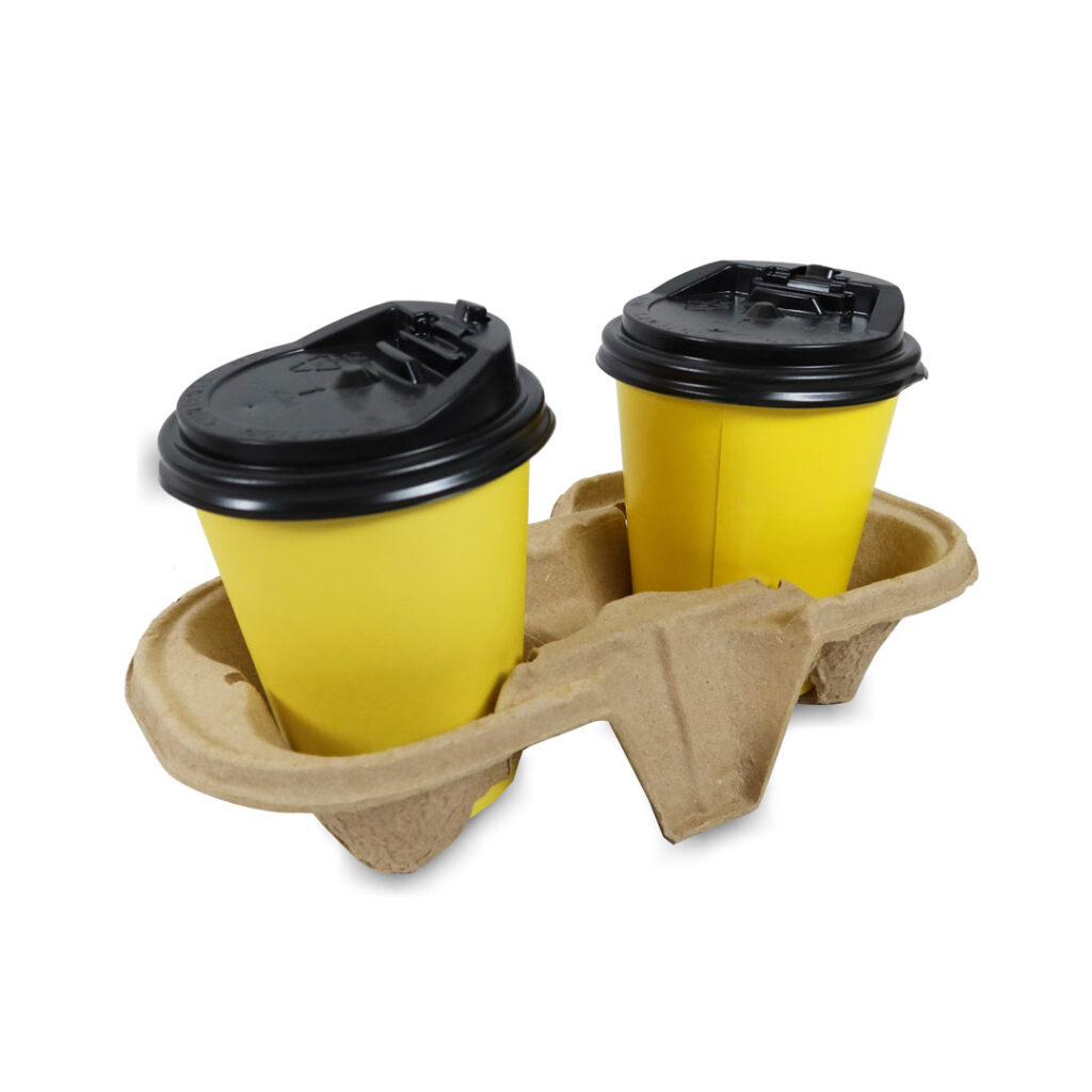 blue cup carrier 2 trays 1 3